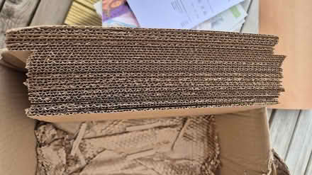 Photo of free Brown cardboard A4 corrugated sheet (Downham BR1) #1