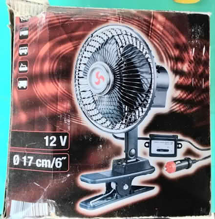 Photo of free 12V car fan (Pinnocks Lane, Baldock) #1