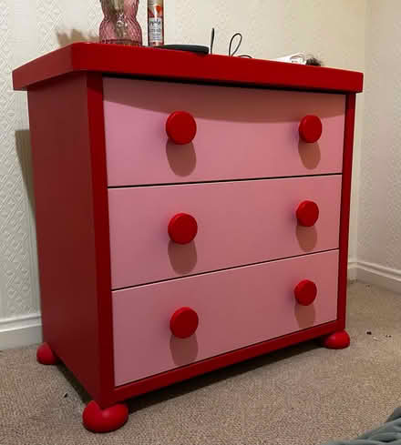 Photo of free Pink children's drawers (Tingley WF3) #1