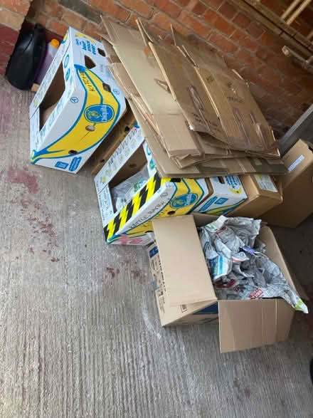 Photo of free Moving boxes and paper (Chapeltown S35) #1