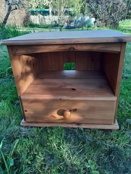 Photo of free Pine TV/stereo/bedside unit (East Malling) #2