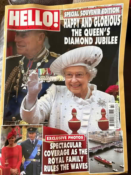 Photo of free Hello Mag - Queens Diamond Jubilee (WR2 Rushwick) #1