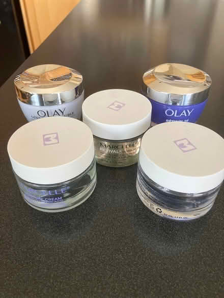 Photo of free Glass cosmetic jars (Crystal Beach) #1