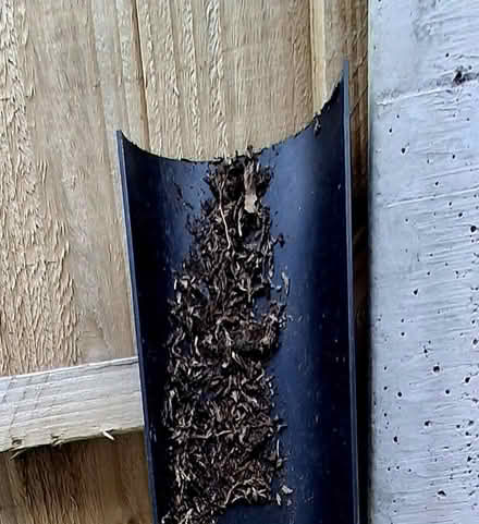 Photo of Black plastic guttering (Rhayader LD6) #1