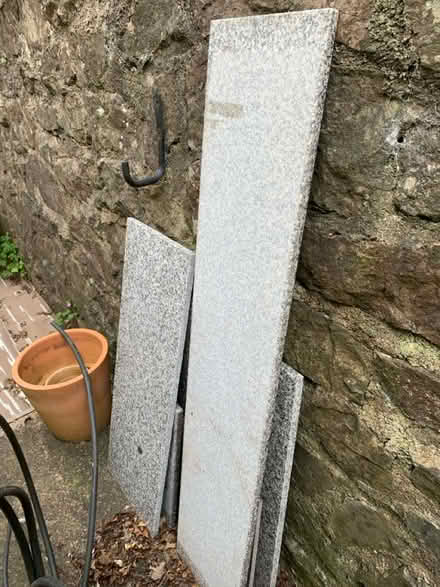 Photo of free Silver grey granite worktop slab (Malvern WR14) #1