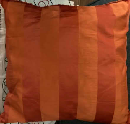 Photo of free Sofa cushion w/cover 16" x 16" (Bethesda 20814 near BCC HS) #1