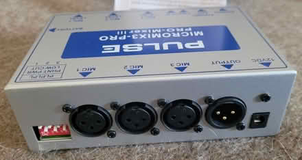 Photo of free 3 hanging mics and mixer (Sandford, near Crediton) #2