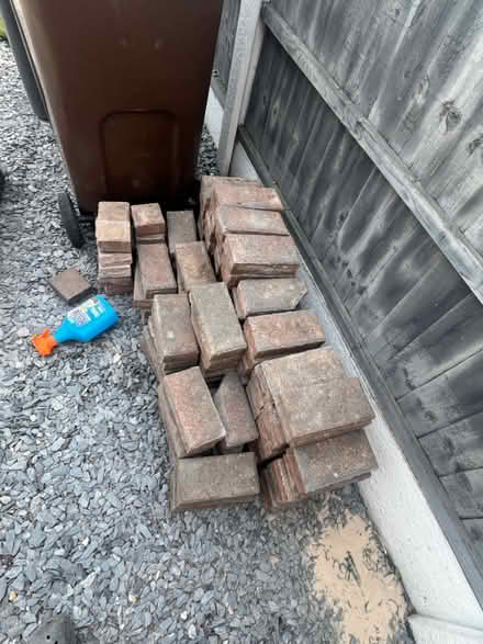 Photo of free Around 200 red block pavers (Litherland) #2