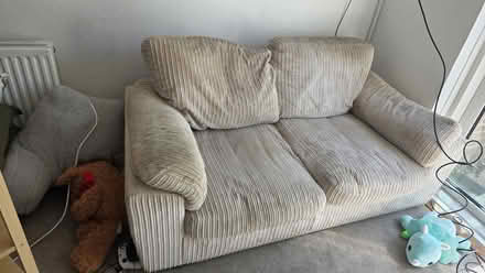 Photo of free 2 Seater Sofa (Bh12 4LL) #1
