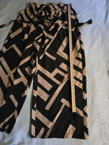 Photo of free Black Beige Paper Bag Pants 2XL (West 7th) #3