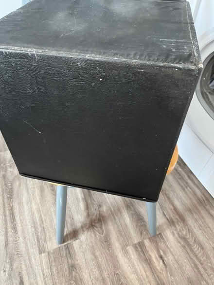 Photo of free Black storage box/seat (Knotty Ash L14) #4