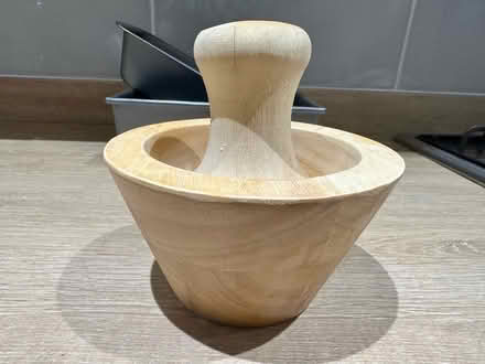 Photo of free Wooden Pestle and Mortar (Blaby LE8) #1