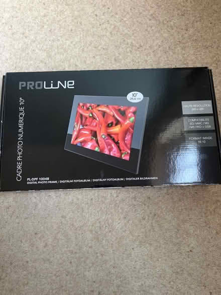 Photo of free 10” Proline digital photo frame (Hertford Heath SG13) #1
