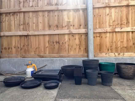 Photo of free Plant pots, saucers (E15 3QS) #2