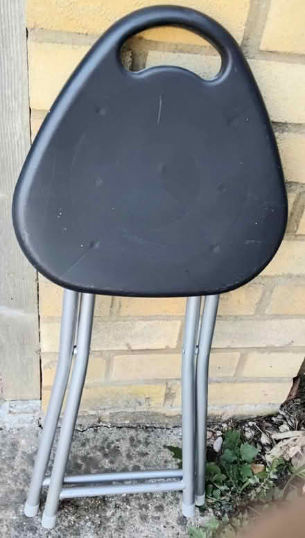 Photo of free Foldable stool (Pinnocks Lane, Baldock) #2