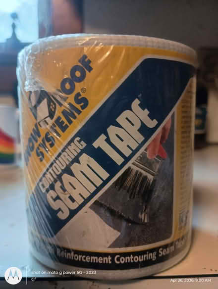 Photo of free Seam tape for roofing (73 Main Blvd, Ewing Twp.) #1