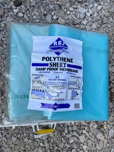 Photo of free Polythene sheets x 2 (Millfields CW5) #1