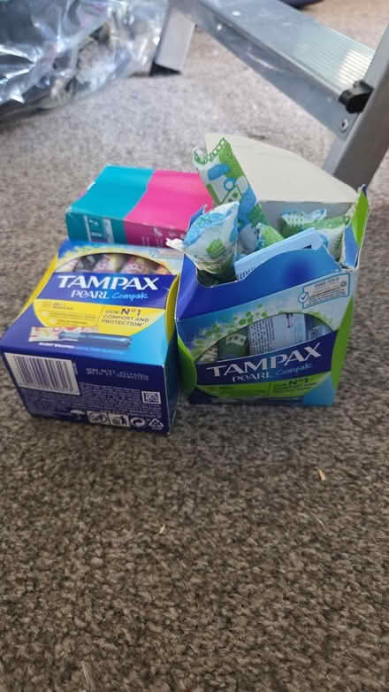 Photo of free Assorted feminine products (Dublin 24) #1