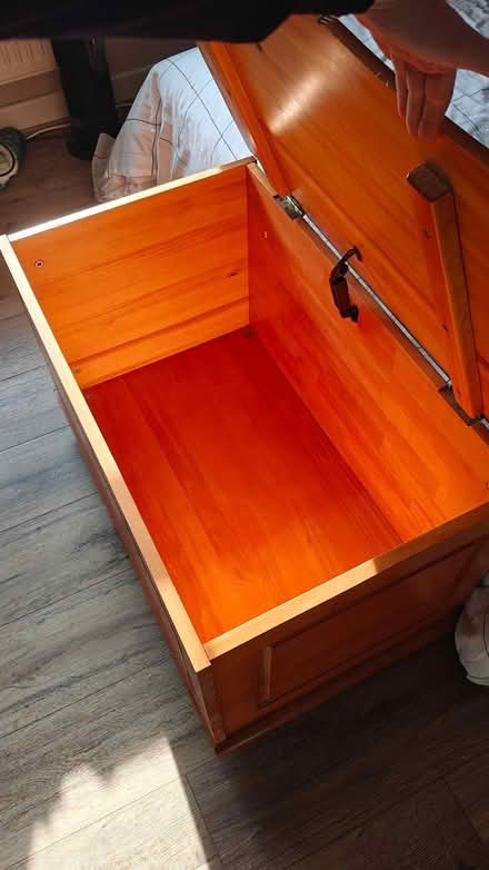 Photo of free Wooden storage chest (Kilmainham) #2