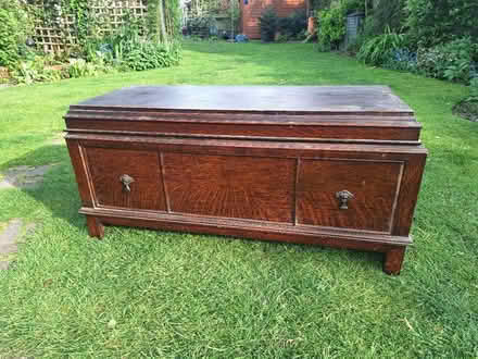 Photo of free Oak ottoman project (Hurst RG10) #1