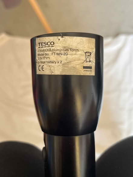 Photo of free Tesco torch (Shirley, Croydon) #1