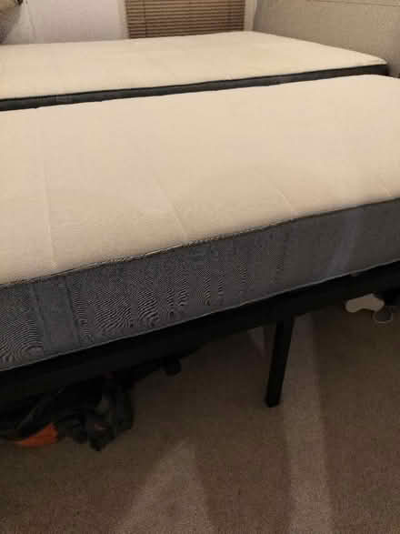 Photo of free Single mattress IKEA foam + spring (Newtown RG1) #3