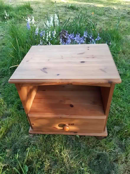 Photo of free Pine TV/stereo/bedside unit (East Malling) #1