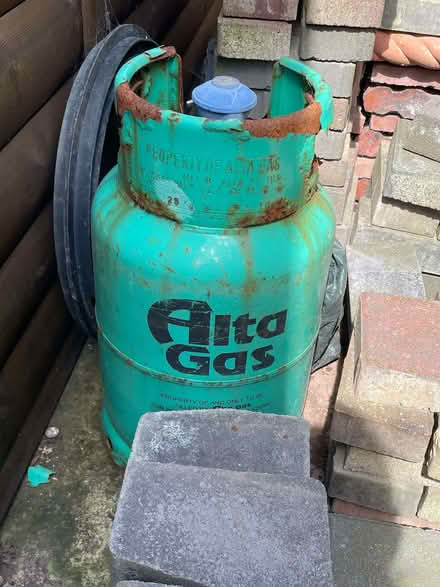 Photo of free Large butane gas bottle (Croston PR26) #1