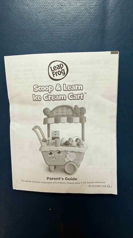 Photo of free Toy Ice Cream cart for kids (Fort Lee NJ) #3