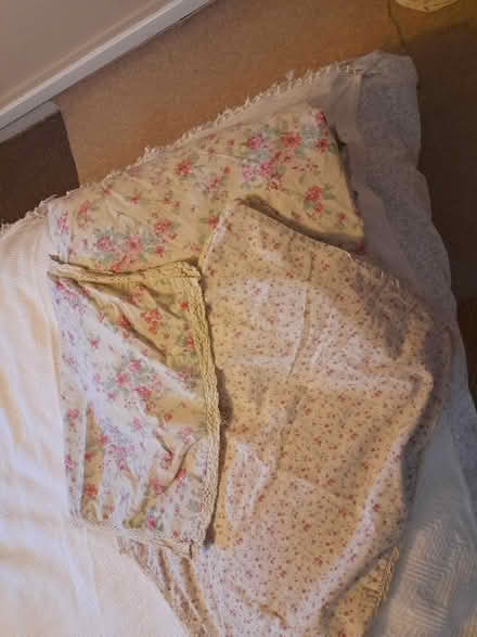 Photo of free Flowery duvet cover and pillowsKing (Larkhall, Bath BA1) #1