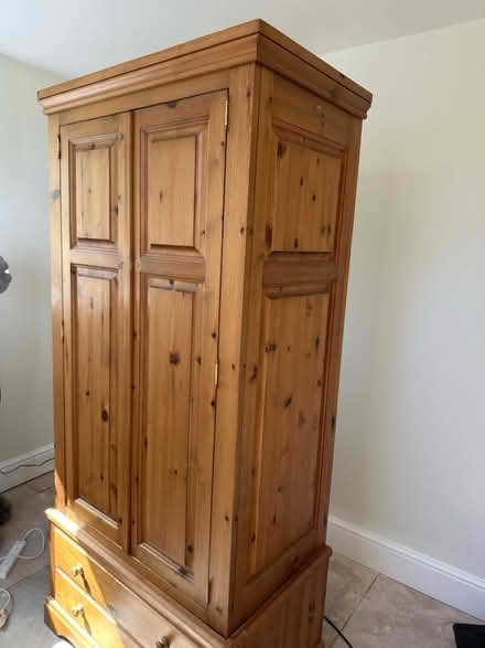 Photo of free Pine Wardrobe (Shaldon TQ14) #2