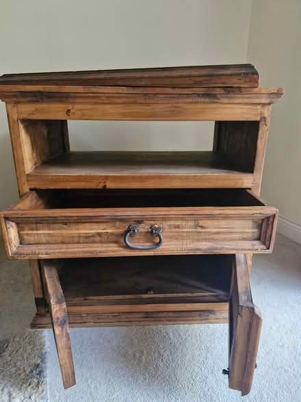 Photo of free Tv wooden cabinet (Dundrum) #2