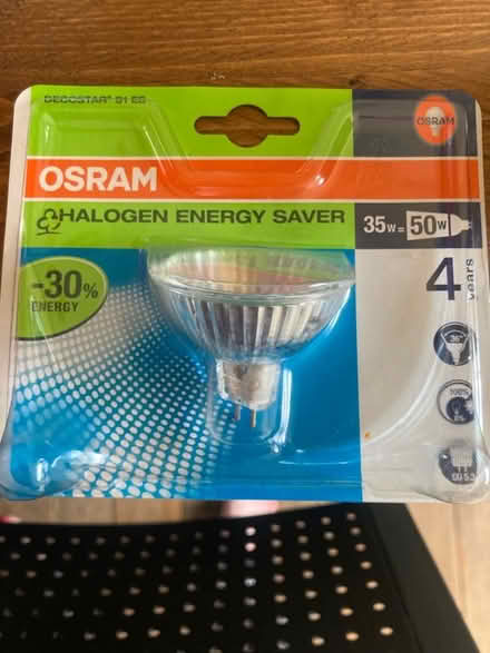 Photo of free Halogen bulb 35w (University Area RG1) #1