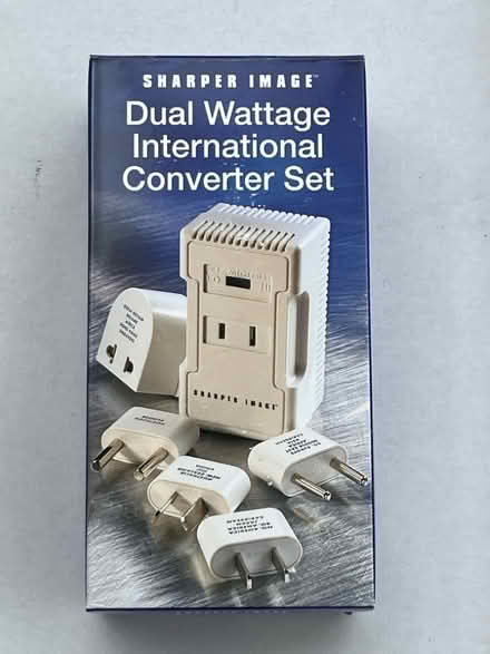 Photo of free Dual Wattage International Converter Set (West Common AL5) #1
