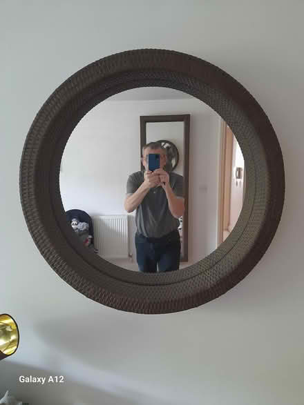 Photo of free Ratten surround Round Mirror (Fareham PO14) #1