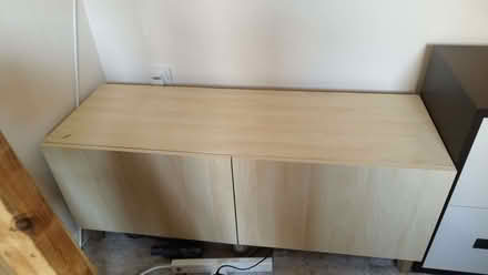 Photo of free Light wood veneer cabinet/TV stand (Heacham PE31) #1