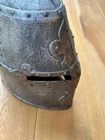 Photo of free Kids plastic knight’s helmet (Caldecott OX14) #1