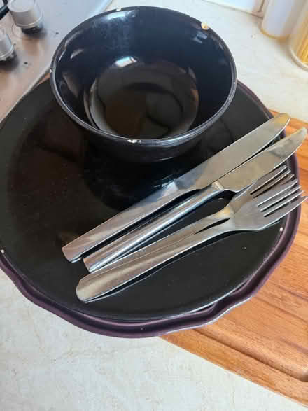 Photo of free Plates/cup/ cutlery (Bethnal green E1) #4