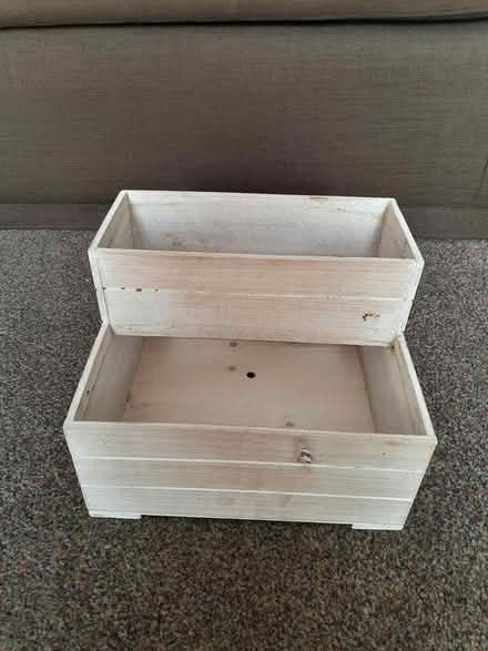 Photo of free Small wooden crate (Widdrington, Morpeth NE61) #1
