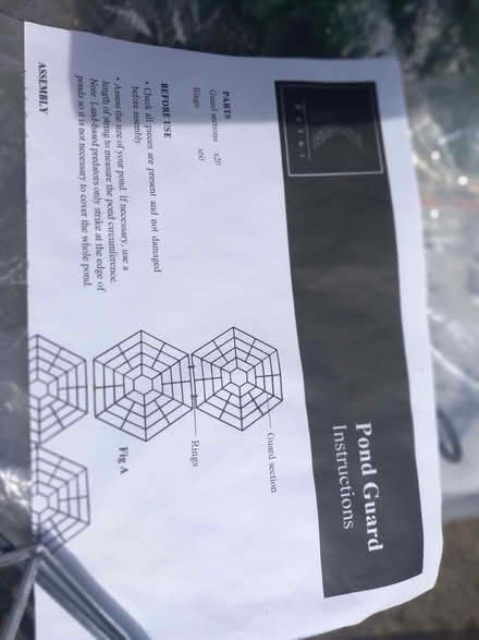 Photo of free Floating pond guards (Woodley RG5) #2