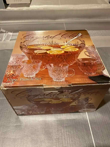 Photo of free crystal punch bowl set (Southeast) #1