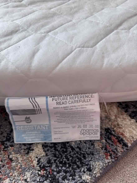 Photo of free Mamas & Papas Cot mattress (DE55 Tibshelf) #2