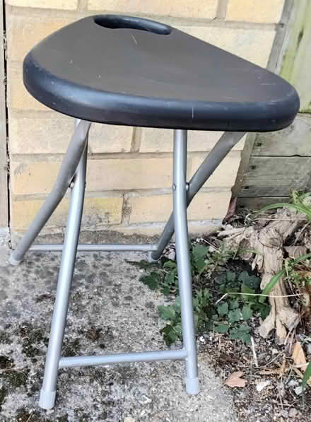 Photo of free Foldable stool (Pinnocks Lane, Baldock) #1
