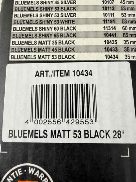 Photo of free Blueness Mudguards unused (Emlyn Road W12) #2