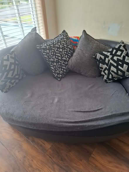 Photo of free Corner sofa and large chair (Carnock KY12) #4