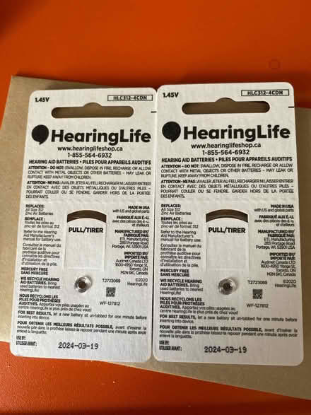 Photo of free Hearing aid batteries (The Annex) #2