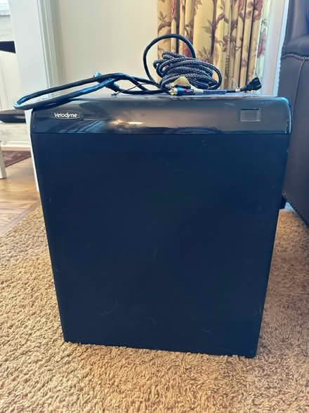 Photo of free Velodyne Subwoofer + cords (NW West Chicago) #1