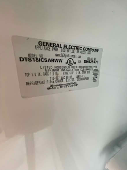 Photo of free GE Adora 30” Refrigerator (Westhampton Beach) #1