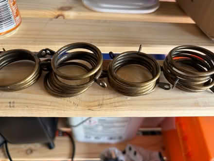 Photo of free curtain rings (G75 9PJ) #1