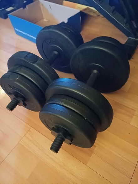 Photo of free Set of Dumbbells 20kg (Hampden Park BN22) #1
